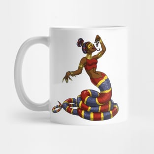 Coral Snake Girl Eating a Mouse MONSTER GIRLS Series I Mug